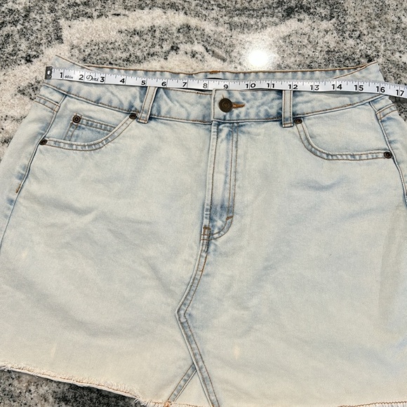 BlueNotes denim mini skirt, size M - Picture 9 of 10